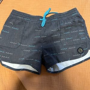 United by blue water short coverup